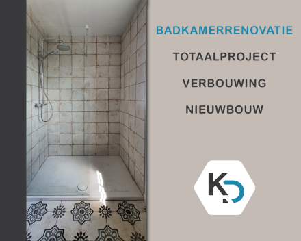 Badkamerrenovatie. Een totaalproject van uw verbouwing of nieuwbouw_Sanitair en Centrale verwarming Kevin Demeulemeestere