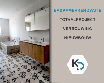 Badkamerrenovatie. Een totaalproject van uw verbouwing of nieuwbouw_Sanitair en Centrale verwarming Kevin Demeulemeestere