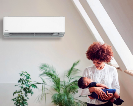 Panasonic airco /warmtepomp zorgt voor schone luchtkwaliteit dankzij filter technologieën.